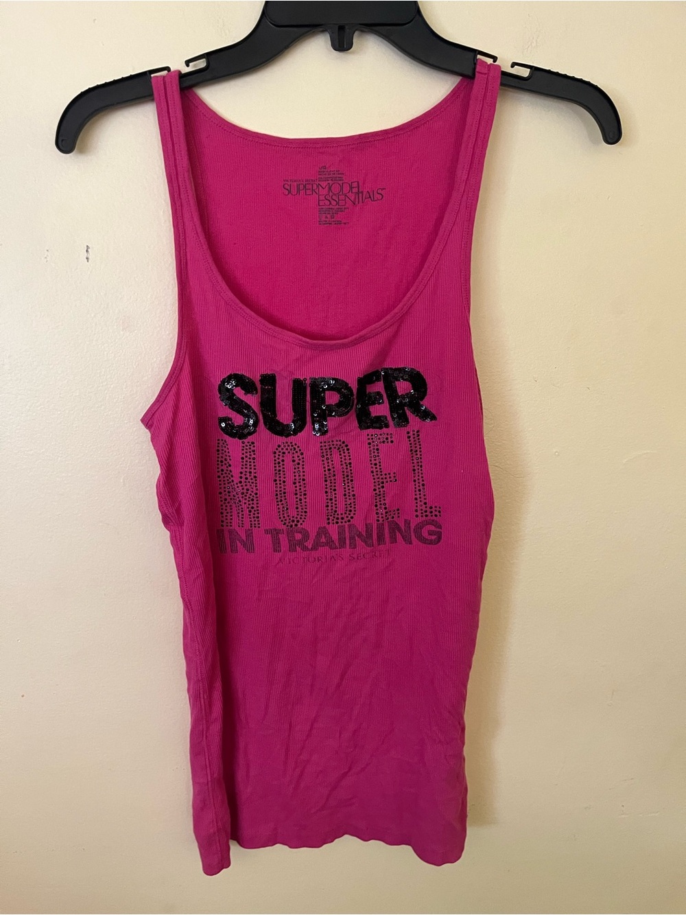 Victoria's Secret Pink Graphic 'Supermodel In Training' Tank